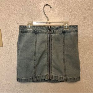 Denim skirt from Forever 21
